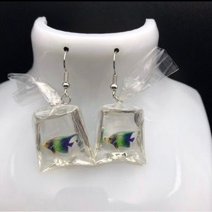 Beautiful Tropical Fish Earrings